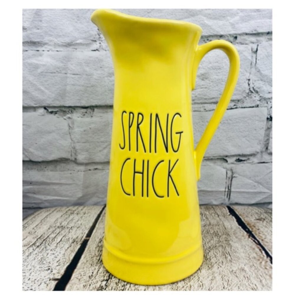 NEW Rae Dunn Spring Chick Pitcher - Picture 3 of 4